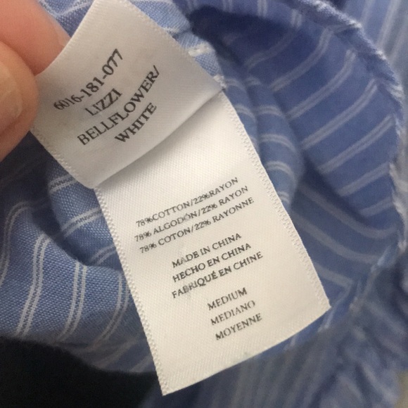 Rails Ruffle-Sleeve Button Down - Picture 7 of 8